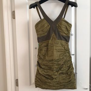 Olive mini dress